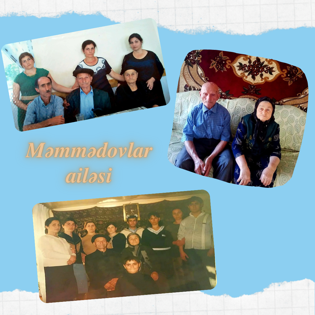 Семья Мамедовых, прожившая вместе 64 года, 